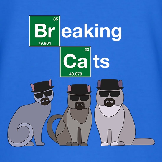 Breaking Cats t shirt
